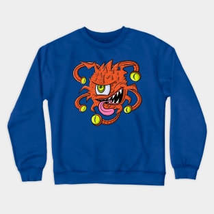 Orange Beholder Crewneck Sweatshirt